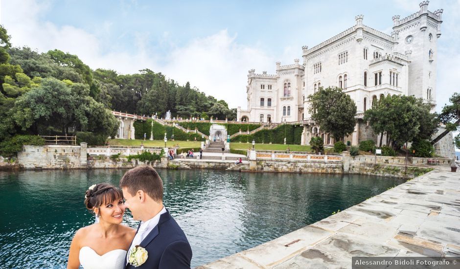 Il matrimonio di Davide e Elisa a Muggia, Trieste