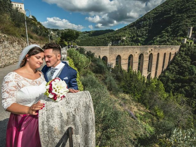 Il matrimonio di Manolo e Claudia a Spoleto, Perugia 2