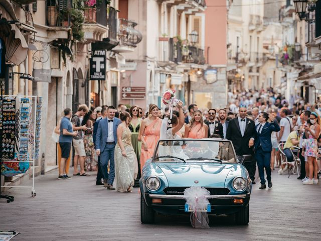 Il matrimonio di Chiara e Massimo a Taormina, Messina 77