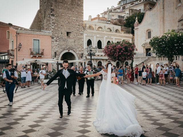 Il matrimonio di Chiara e Massimo a Taormina, Messina 116