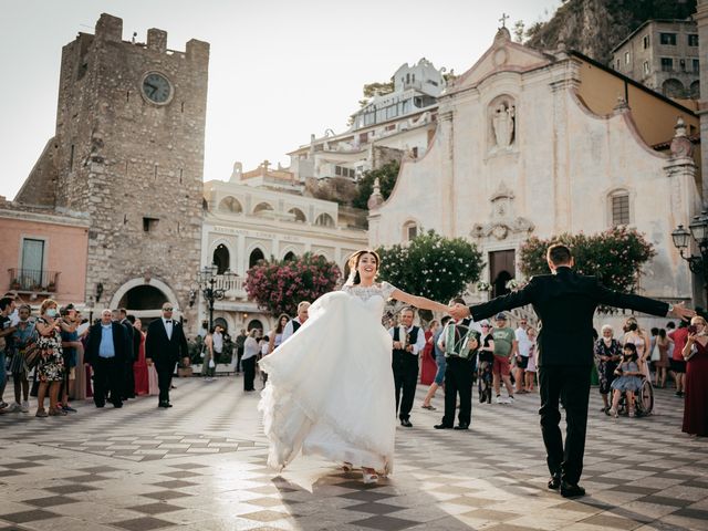 Il matrimonio di Chiara e Massimo a Taormina, Messina 122