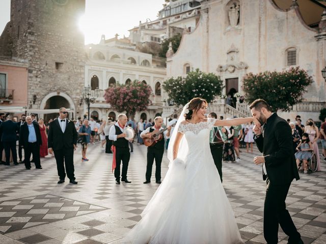 Il matrimonio di Chiara e Massimo a Taormina, Messina 123