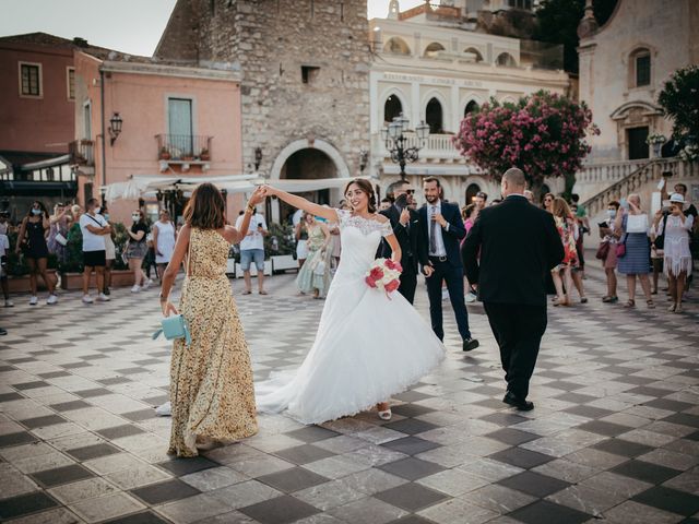 Il matrimonio di Chiara e Massimo a Taormina, Messina 195