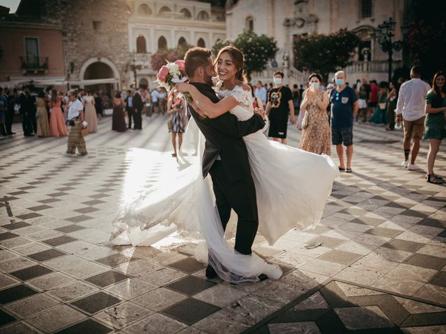 Il matrimonio di Chiara e Massimo a Taormina, Messina 196