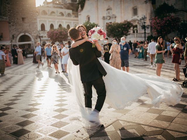 Il matrimonio di Chiara e Massimo a Taormina, Messina 197