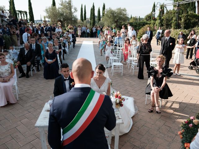 Il matrimonio di Francesco e Serena a Montespertoli, Firenze 30