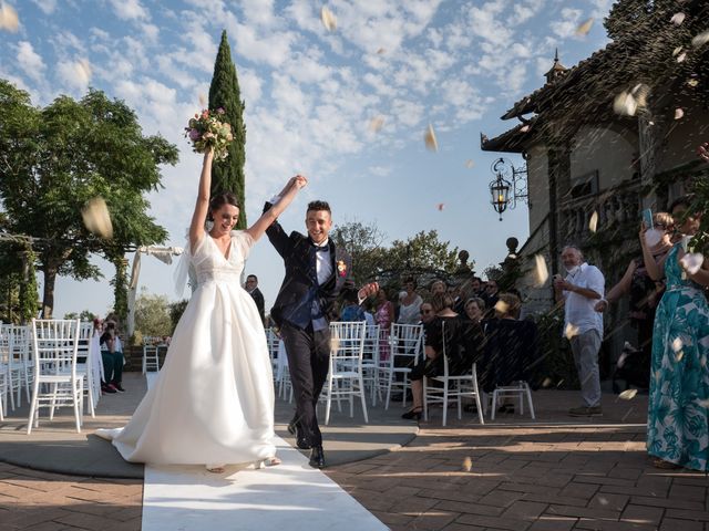 Il matrimonio di Francesco e Serena a Montespertoli, Firenze 45