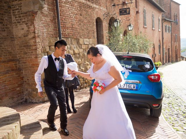 Il matrimonio di James e Carla a Certaldo, Firenze 42