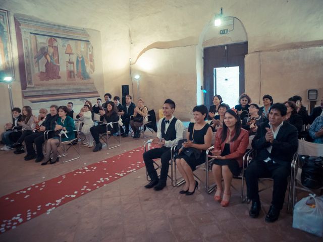 Il matrimonio di James e Carla a Certaldo, Firenze 59