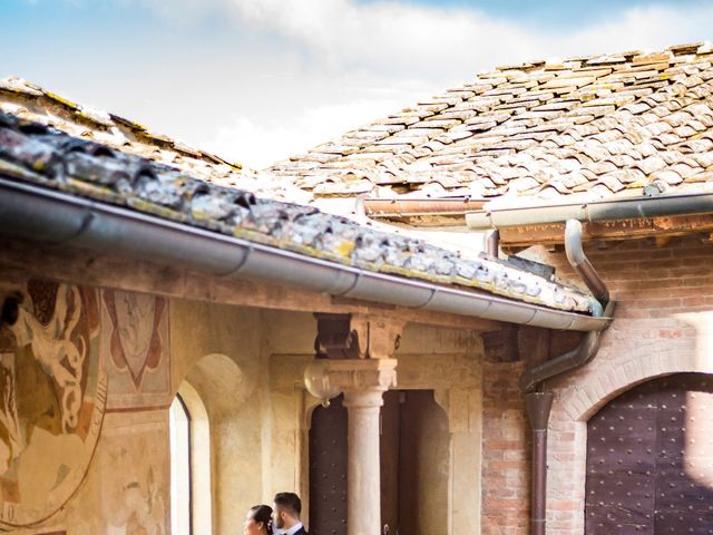 Il matrimonio di James e Carla a Certaldo, Firenze 68