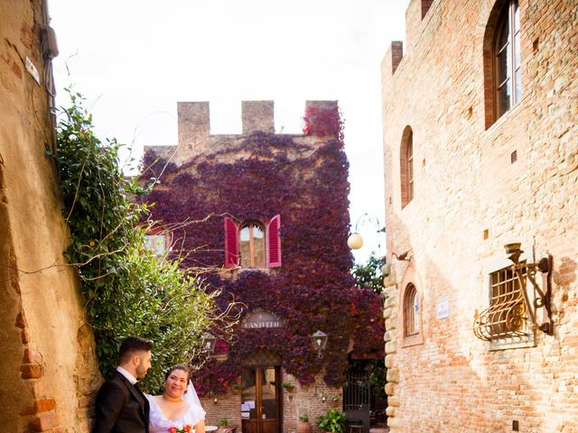 Il matrimonio di James e Carla a Certaldo, Firenze 75