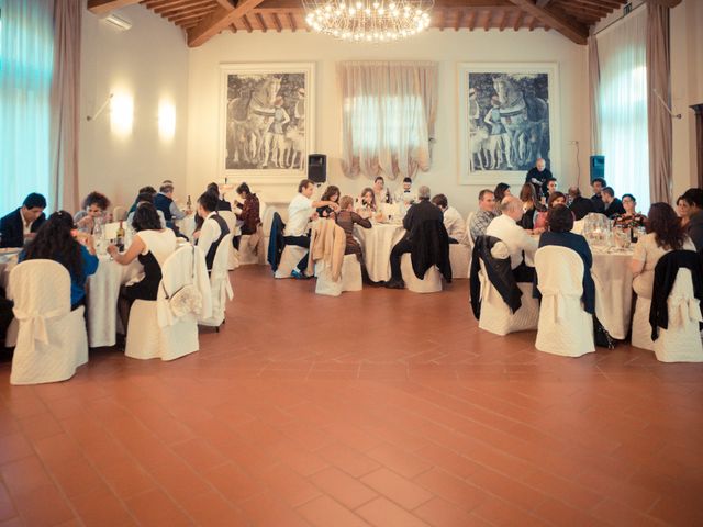 Il matrimonio di James e Carla a Certaldo, Firenze 85