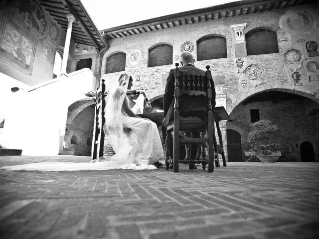 Il matrimonio di Fabrizio e Kelli a Certaldo, Firenze 76