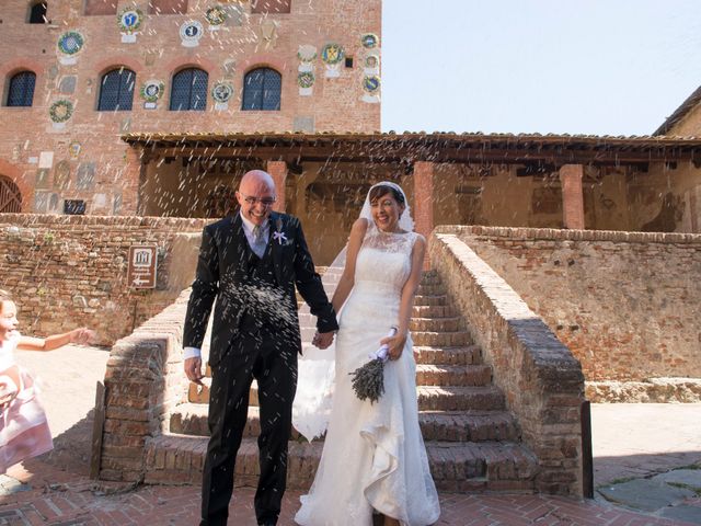 Il matrimonio di Fabrizio e Kelli a Certaldo, Firenze 90