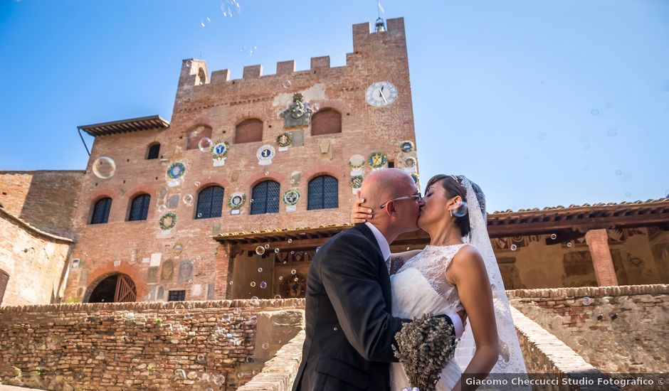 Il matrimonio di Fabrizio e Kelli a Certaldo, Firenze