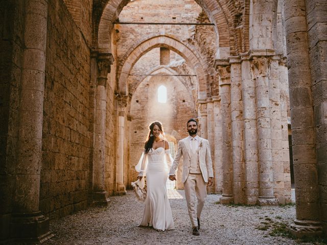 Il matrimonio di Simone e Simona a Chiusdino, Siena 1