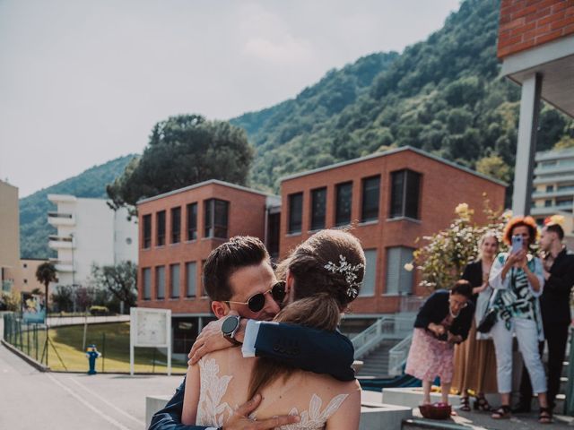 Il matrimonio di Sacha e Cecilia a Melide, Ticino 5