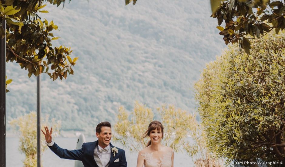 Il matrimonio di Sacha e Cecilia a Melide, Ticino