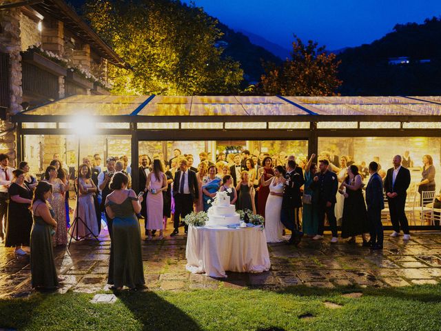 Il matrimonio di Alessandro e Elizabeth a Calolziocorte, Lecco 89