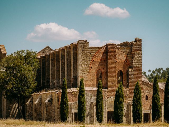 Il matrimonio di Sixtine e Walid a Chiusdino, Siena 2