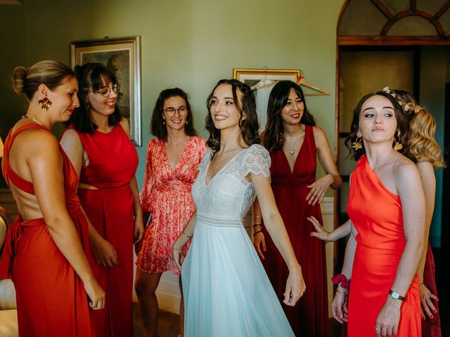 Il matrimonio di Sixtine e Walid a Chiusdino, Siena 20