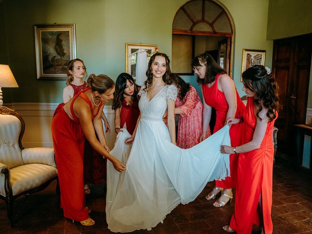 Il matrimonio di Sixtine e Walid a Chiusdino, Siena 21