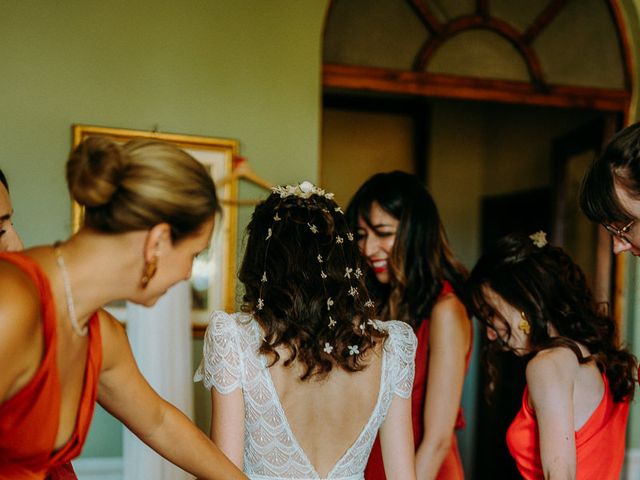 Il matrimonio di Sixtine e Walid a Chiusdino, Siena 22