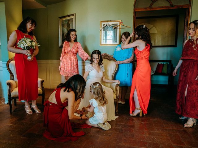 Il matrimonio di Sixtine e Walid a Chiusdino, Siena 24