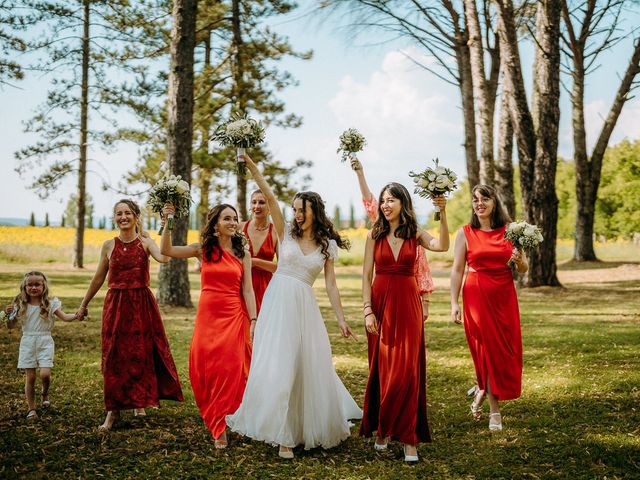Il matrimonio di Sixtine e Walid a Chiusdino, Siena 27