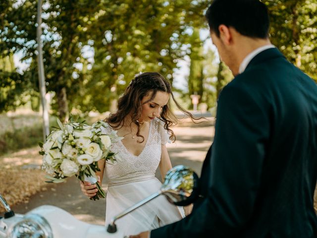 Il matrimonio di Sixtine e Walid a Chiusdino, Siena 40