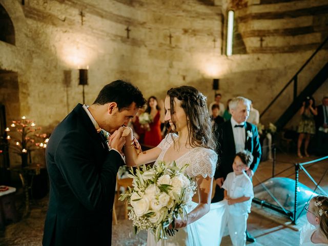Il matrimonio di Sixtine e Walid a Chiusdino, Siena 47