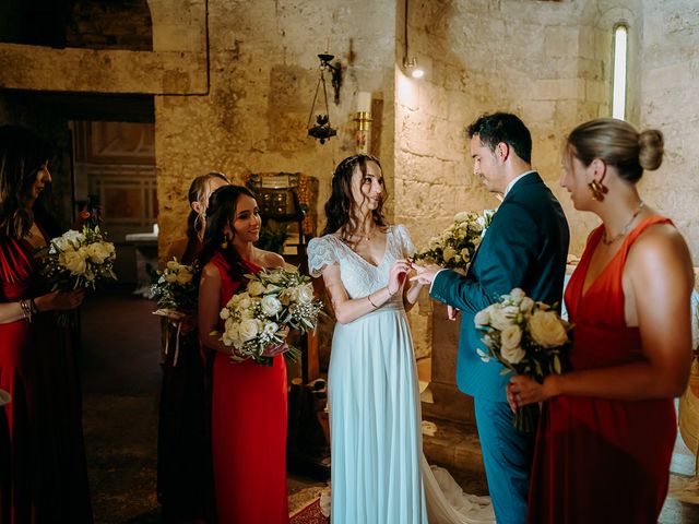 Il matrimonio di Sixtine e Walid a Chiusdino, Siena 54