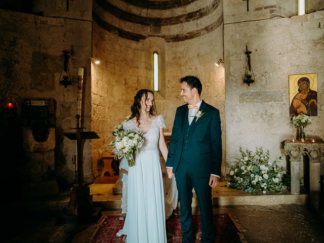 Il matrimonio di Sixtine e Walid a Chiusdino, Siena 63