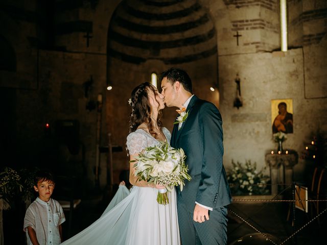 Il matrimonio di Sixtine e Walid a Chiusdino, Siena 64
