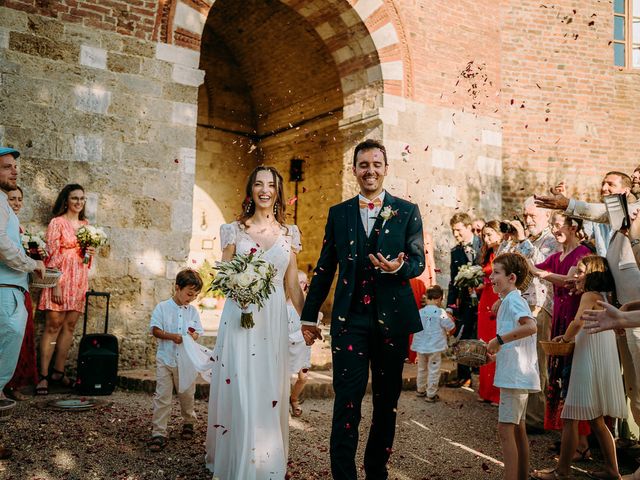 Il matrimonio di Sixtine e Walid a Chiusdino, Siena 69
