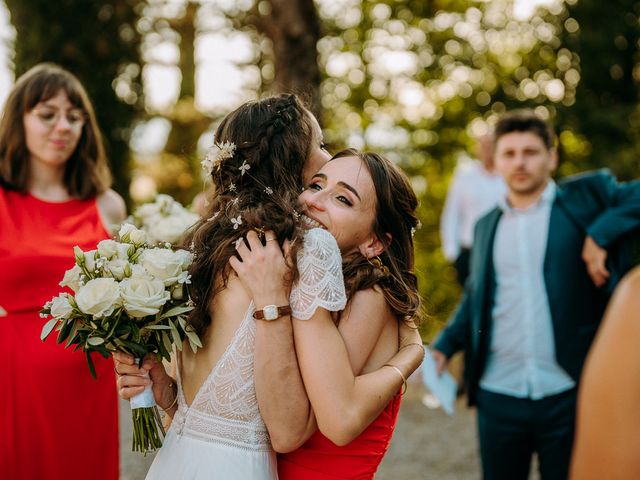 Il matrimonio di Sixtine e Walid a Chiusdino, Siena 72