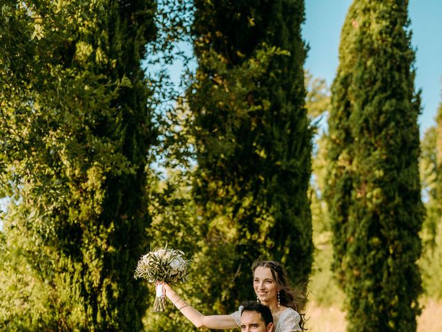 Il matrimonio di Sixtine e Walid a Chiusdino, Siena 77