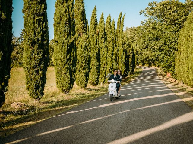Il matrimonio di Sixtine e Walid a Chiusdino, Siena 78