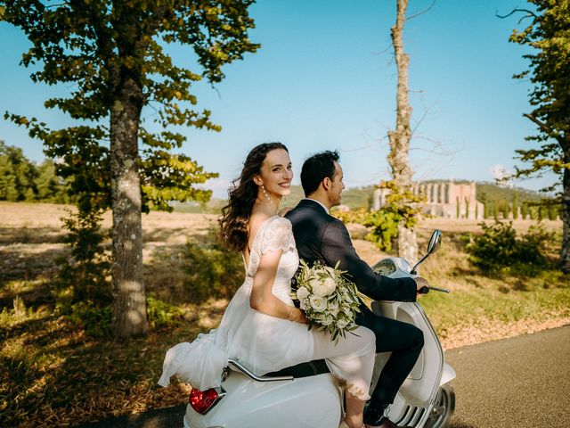 Il matrimonio di Sixtine e Walid a Chiusdino, Siena 79