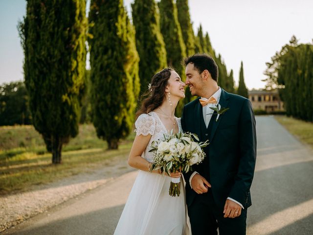 Il matrimonio di Sixtine e Walid a Chiusdino, Siena 84