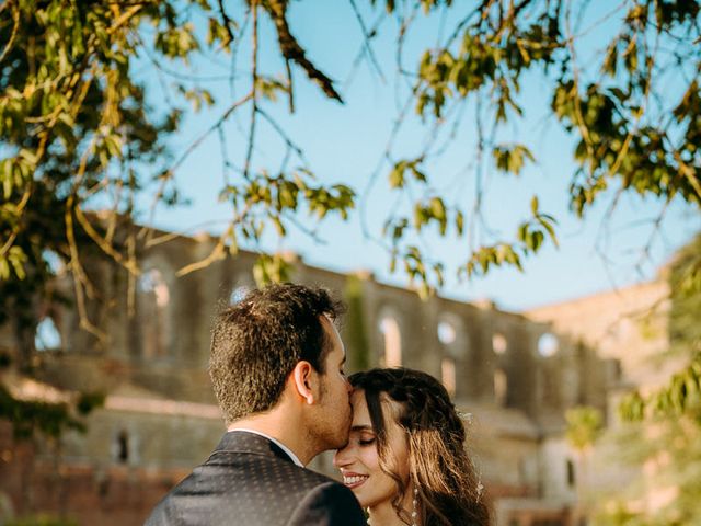 Il matrimonio di Sixtine e Walid a Chiusdino, Siena 85