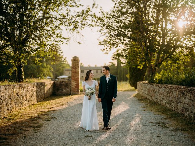 Il matrimonio di Sixtine e Walid a Chiusdino, Siena 87