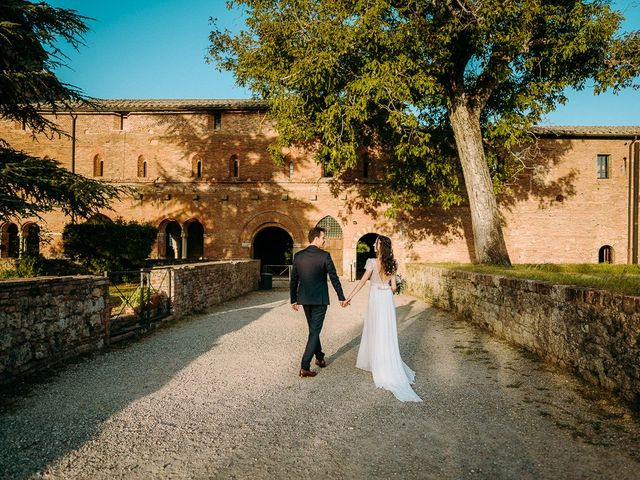 Il matrimonio di Sixtine e Walid a Chiusdino, Siena 89