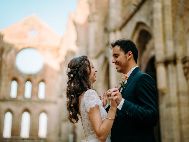 Il matrimonio di Sixtine e Walid a Chiusdino, Siena 91