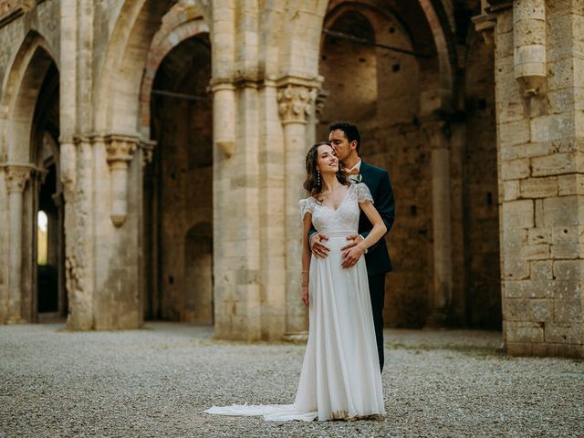 Il matrimonio di Sixtine e Walid a Chiusdino, Siena 93