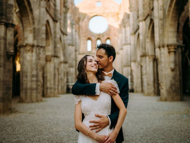 Il matrimonio di Sixtine e Walid a Chiusdino, Siena 94