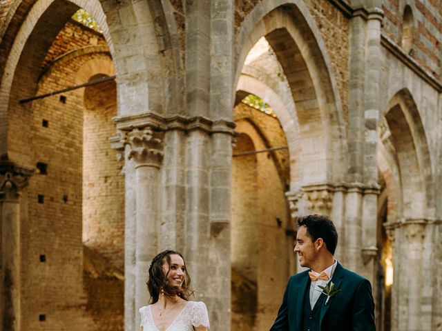 Il matrimonio di Sixtine e Walid a Chiusdino, Siena 95