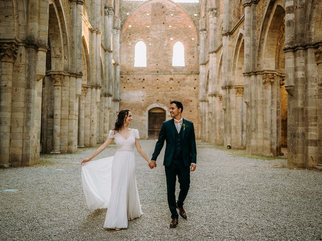 Il matrimonio di Sixtine e Walid a Chiusdino, Siena 96