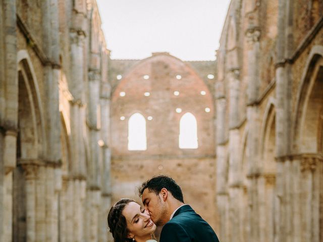 Il matrimonio di Sixtine e Walid a Chiusdino, Siena 97
