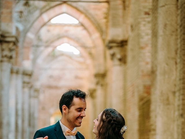 Il matrimonio di Sixtine e Walid a Chiusdino, Siena 98